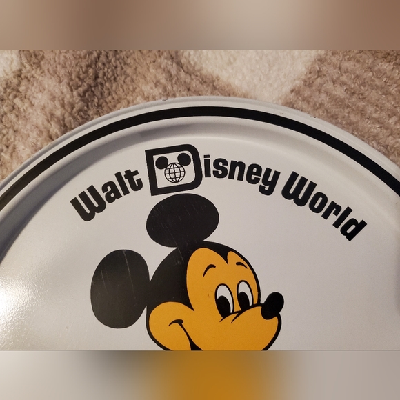 5 for $20 | Vintage Walt Disney World Mickey Mouse Plate Serving Tray - Picture 3 of 10